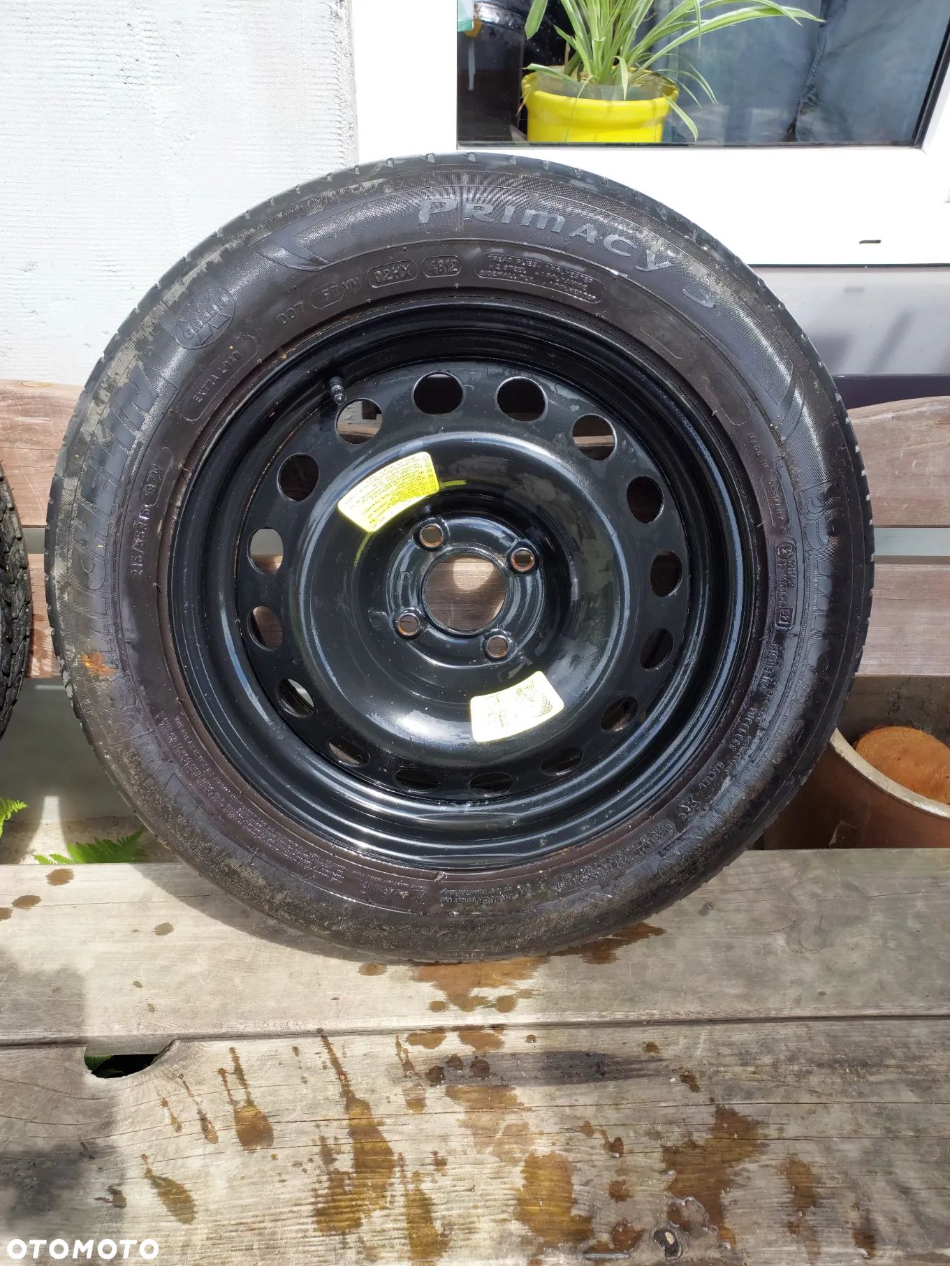Koło zapasowe felga 16" cali Citroen C5 01-07r C4 Grand Picasso Peugeot 307 308 - 1
