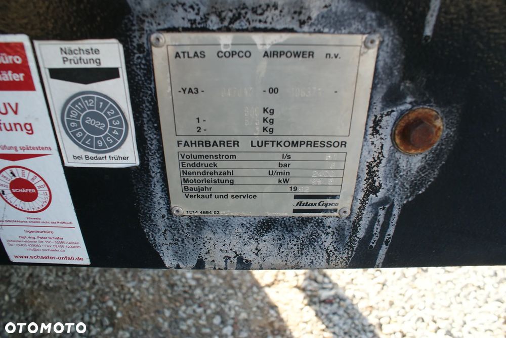 Inny Atlas Copco XAS65 - 6