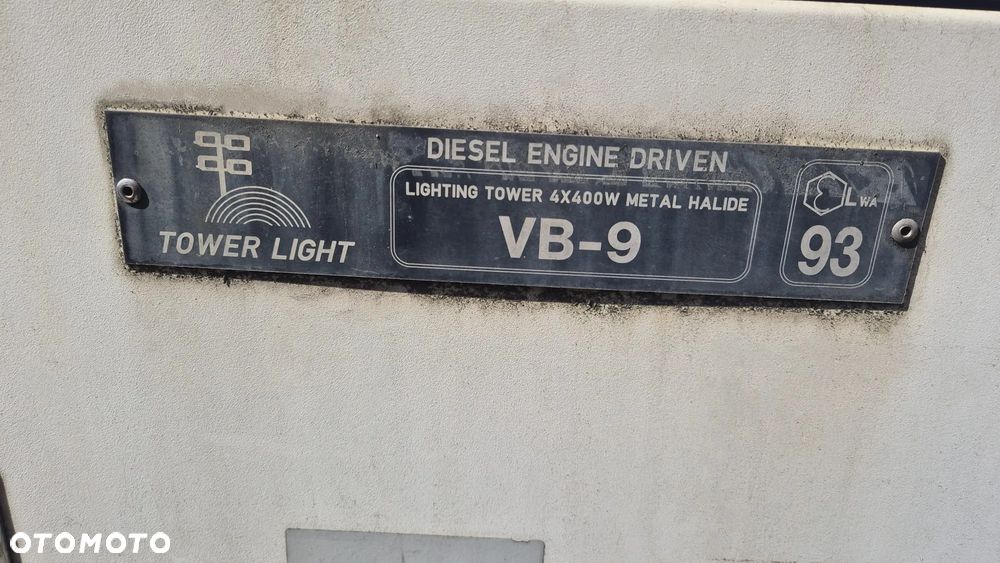 Inny MASZT OŚWIETLENIOWY, PRĄDNICA, GENERATOR MOBILNY, WIEŻA, MASZT RĘCZNY, TOWER LIGHT - 7