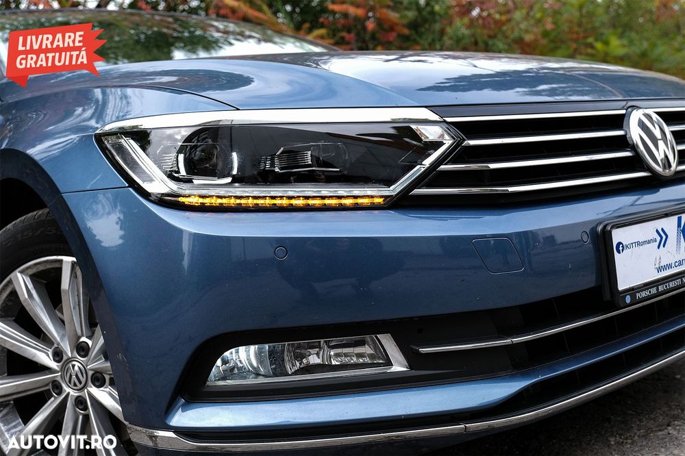 Faruri Full LED Dinamic VW Passat B8 3G (2014-2019) Matrix Look- livrare gratuita - 17
