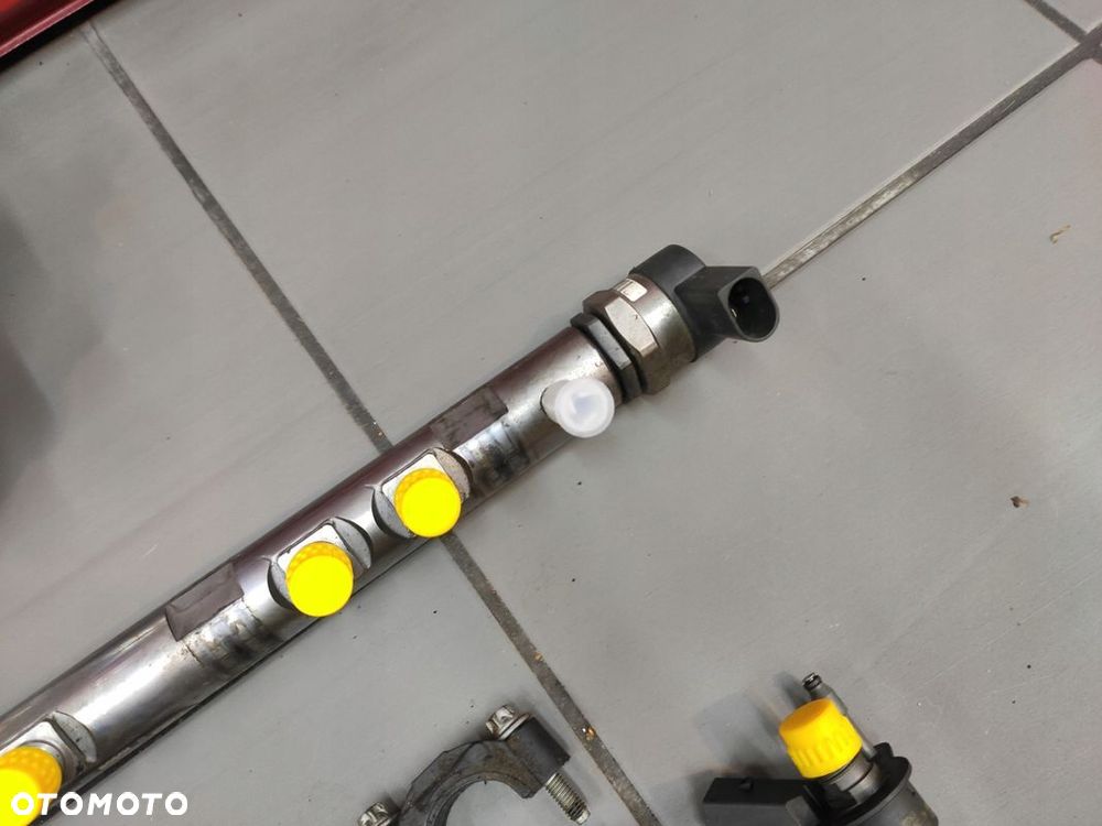 BMW 3.0D N57 F01 F10 ZESTAW WTRYSKOWY WTRYSKIWACZE LISTWA POMPA KPL OE ORYG - 5