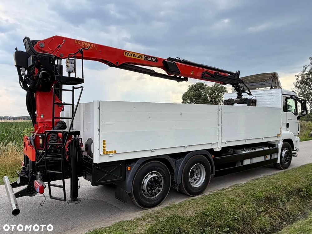 MAN TGS 26.440 Euro5 Palfinger PK 18000L Óś Skrętna Podwieszana Stan Idealny - 7