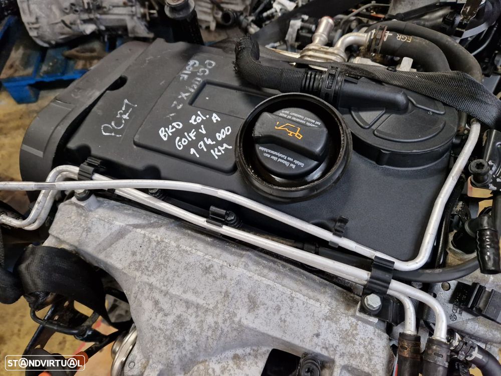 Motor usado BKD VW GOLF 5 2.0 TDI 140CV AUDI A3 LEON TOURAN OCTAVIA EOS - 2