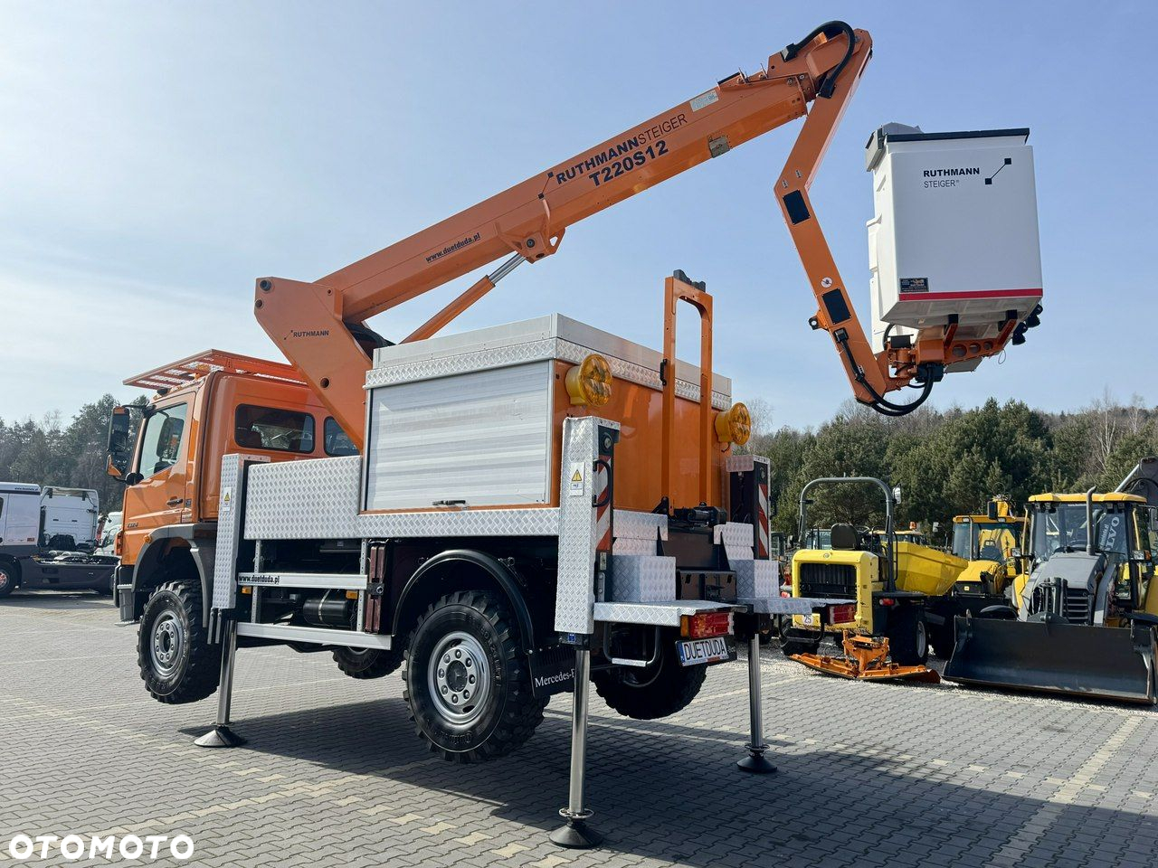 Mercedes-Benz Atego 1324 4x4 Zwyżka RUTHMANN STEIGER T220S12 Podnośnik Koszowy - 6