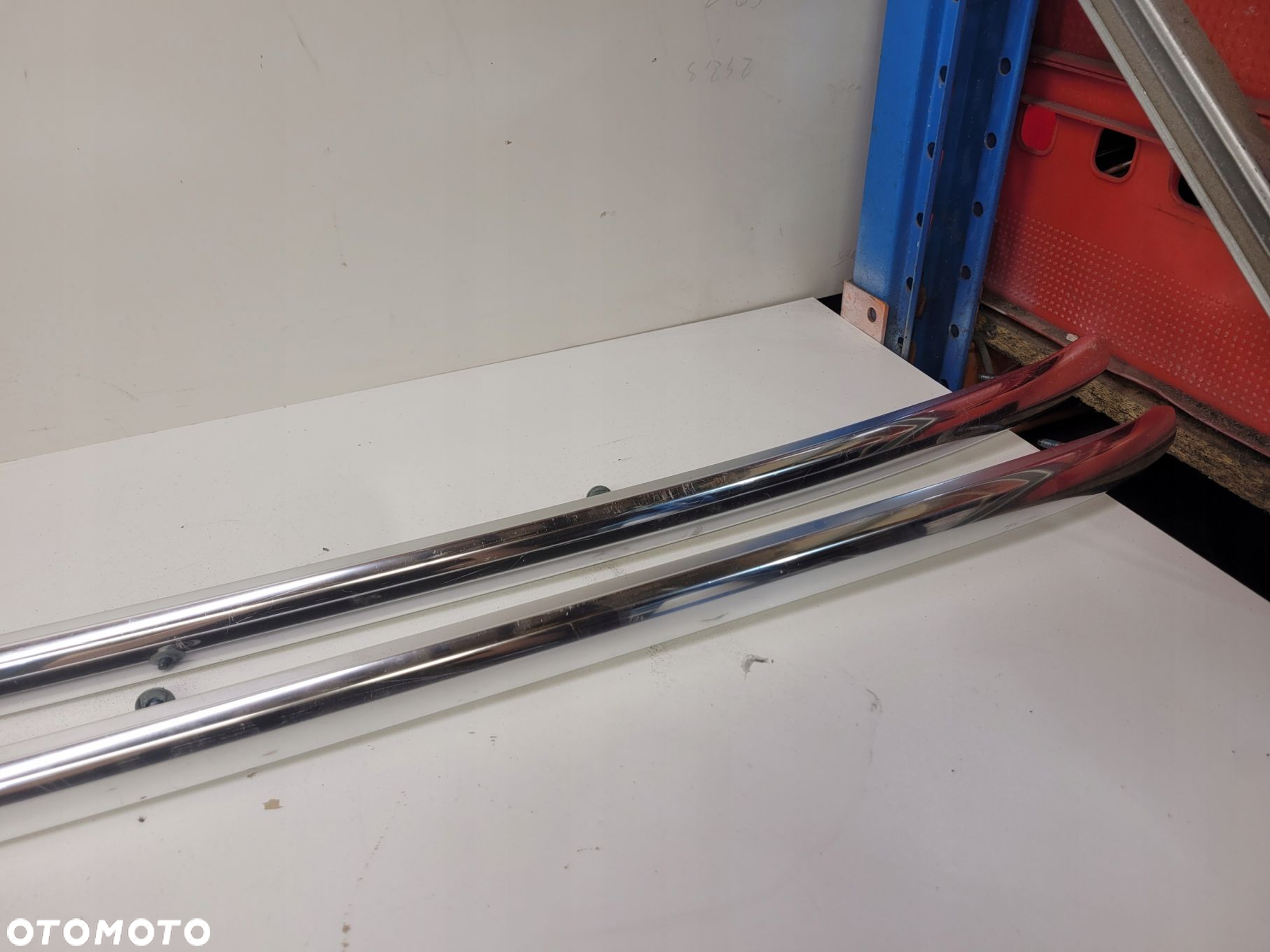 RELING DACHOWY CHROM KOMPLET AUDI A6 C6 4F9860022E - 2