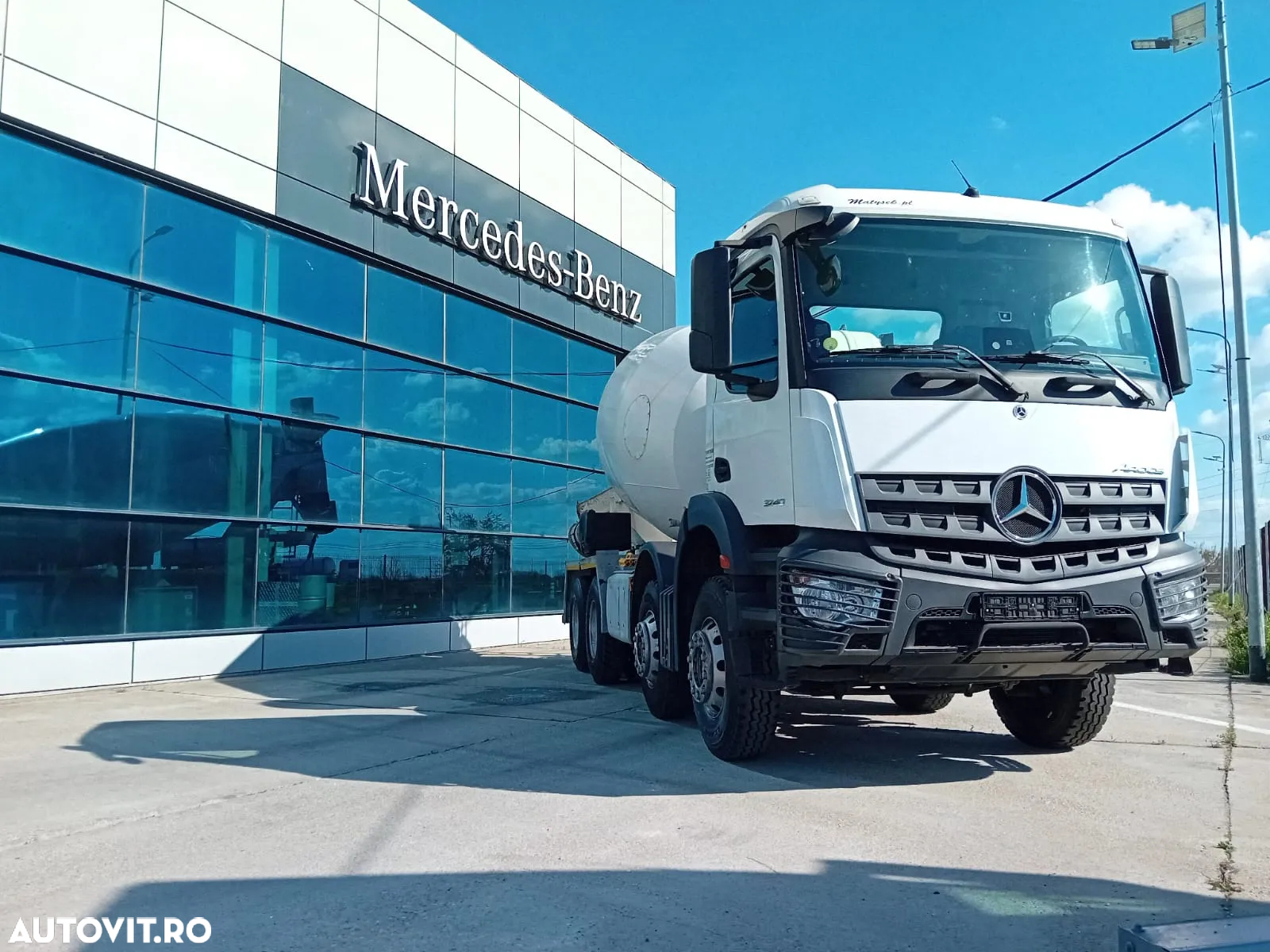 Mercedes-Benz AROCS 32.40 8x4 Betoniera/Beton Mixer 9m3, TOP !!! - 7