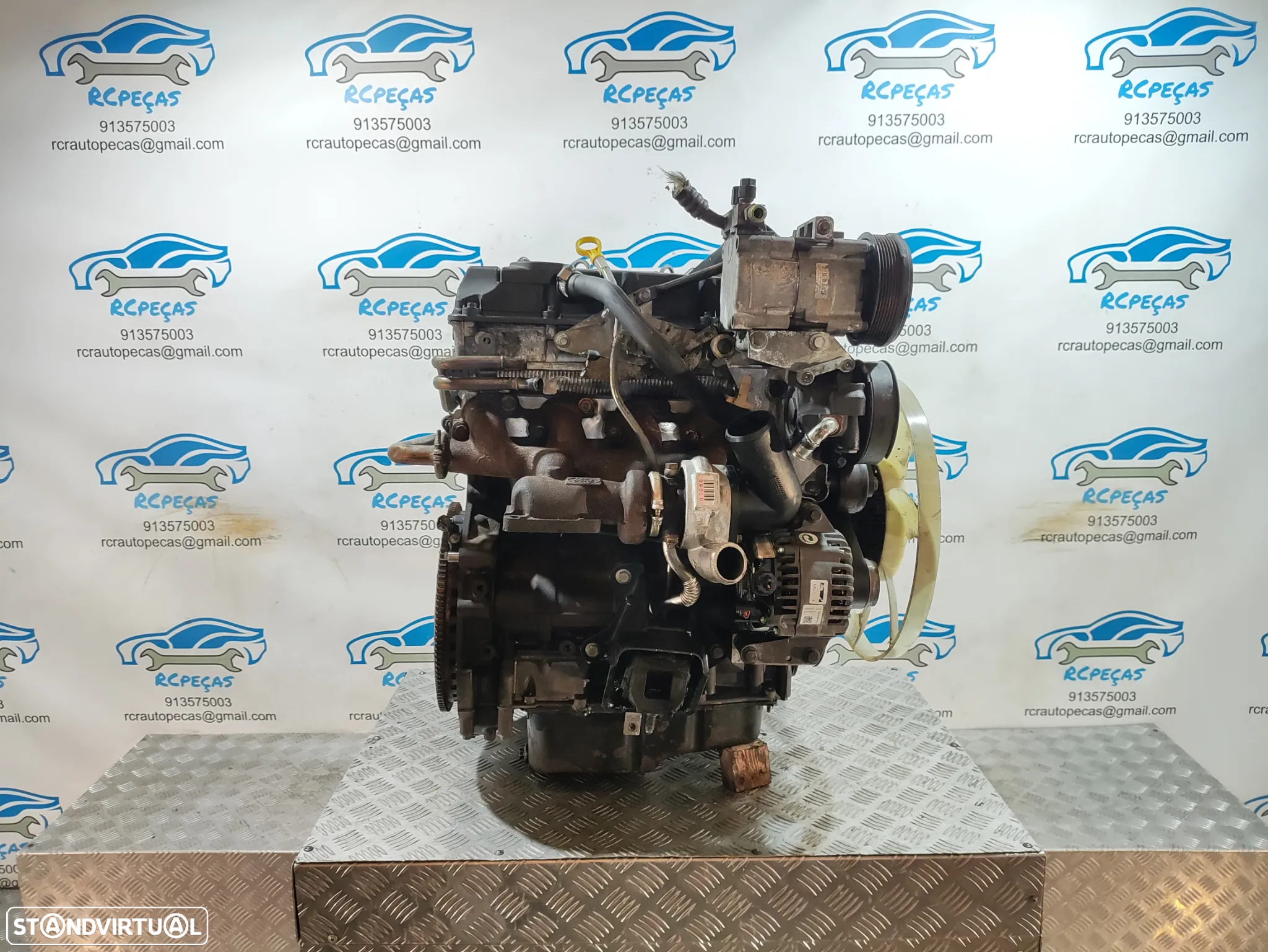 MOTOR COMPLETO DURATORQ 2.4 TDCI 16V 137CV ZSD424 H9FA FORD TRANSIT - 6
