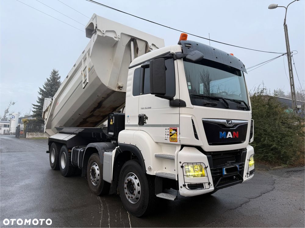 MAN TGS 35.500* 8x4* Wywrot* Hydroklapa* Retarder* Lodówka* Navi* Z Francji* Stan BDB - 2