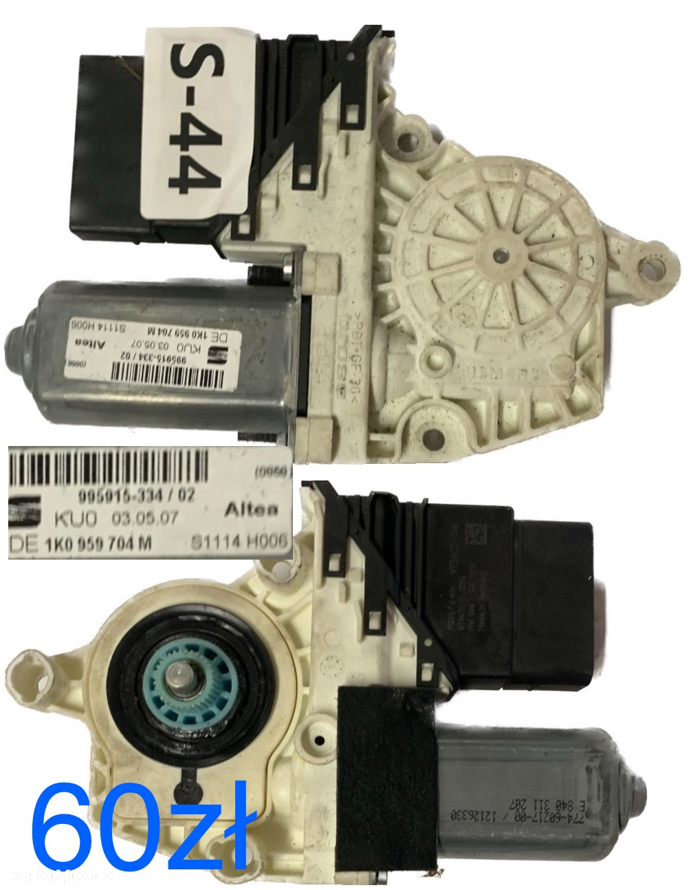 Silnik Silniczek Podnoszenia szyb szyby przód tył prawy lewy Audi Seat Skoda Volkswagen 6Q1959801A 1K0959701P 1K0959793L 1K0959792D 1T0959702A 5P0837401C 1K0959793D 5P0837401A 1J1959802B 1J1959802D 1J0959802F 101431-202 1J0959802C 1C0959802B 5P0837402 1K0959793D 1K0959792G 5P0837402H 1T0959702B 6Q0959812A 6L1959801 1K0959703E 1K0959701AC 1K5837401AM 1K0959704M 1K0959703E 4F0959801A - 17