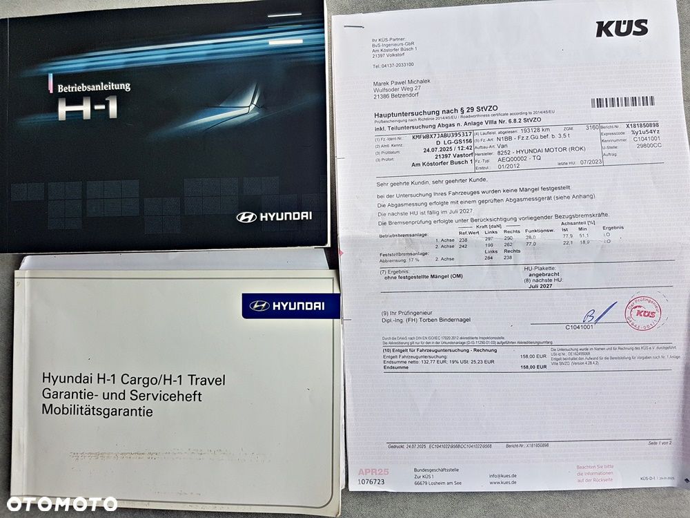 Hyundai H1 STAREX LONG - 30