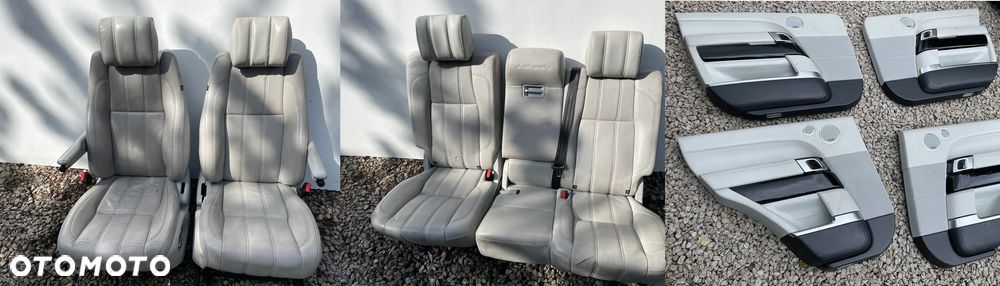 RANGE ROVER VOGUE L405 FOTELE FOTEL TAPICERKI BOCZKI EU - 1