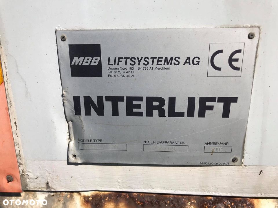 Winda załadowcza MBB LIFTSYSTEMS - 2