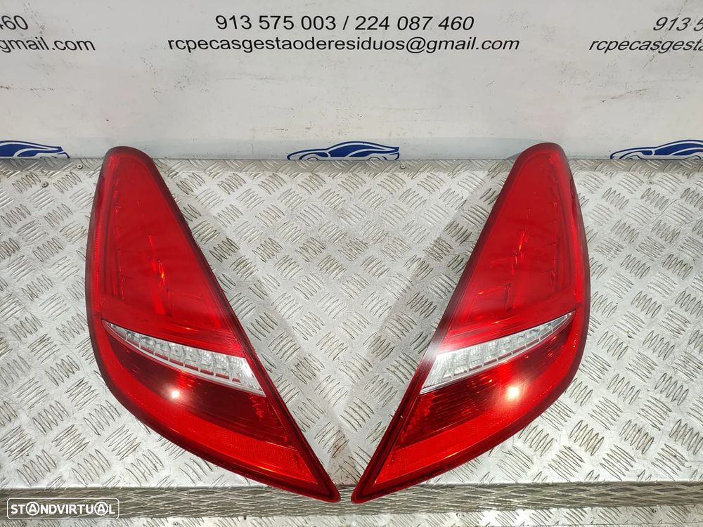 Farolins Farolim Traseiro Trás Esquerdo Direito Originais LED Peugeot RCZ - 4