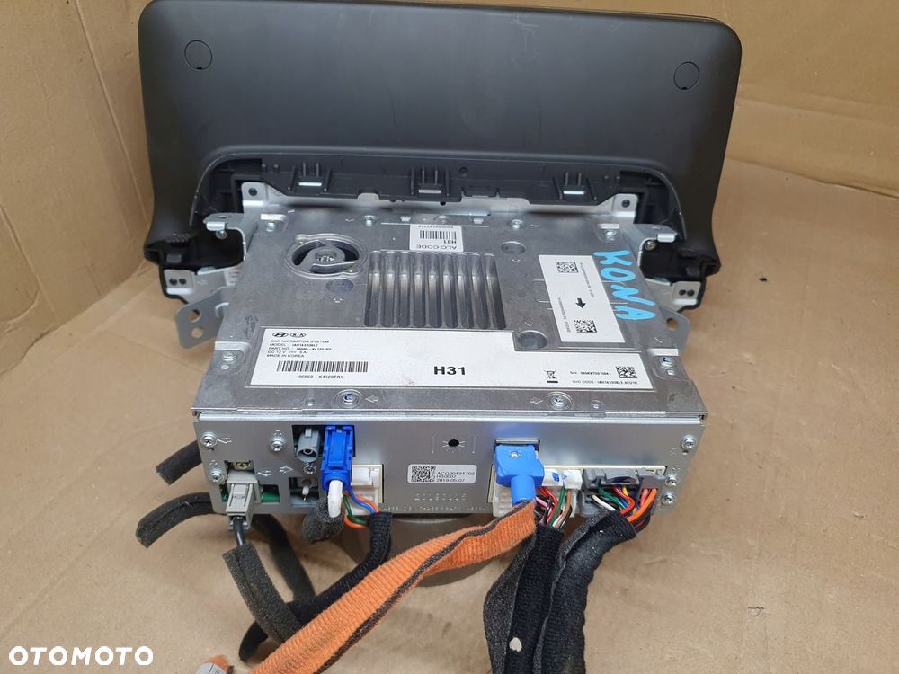 HYUNDAI KONA RADIO NAWIGACJA EKRAN NAVI 96560-K4120 EV - 2
