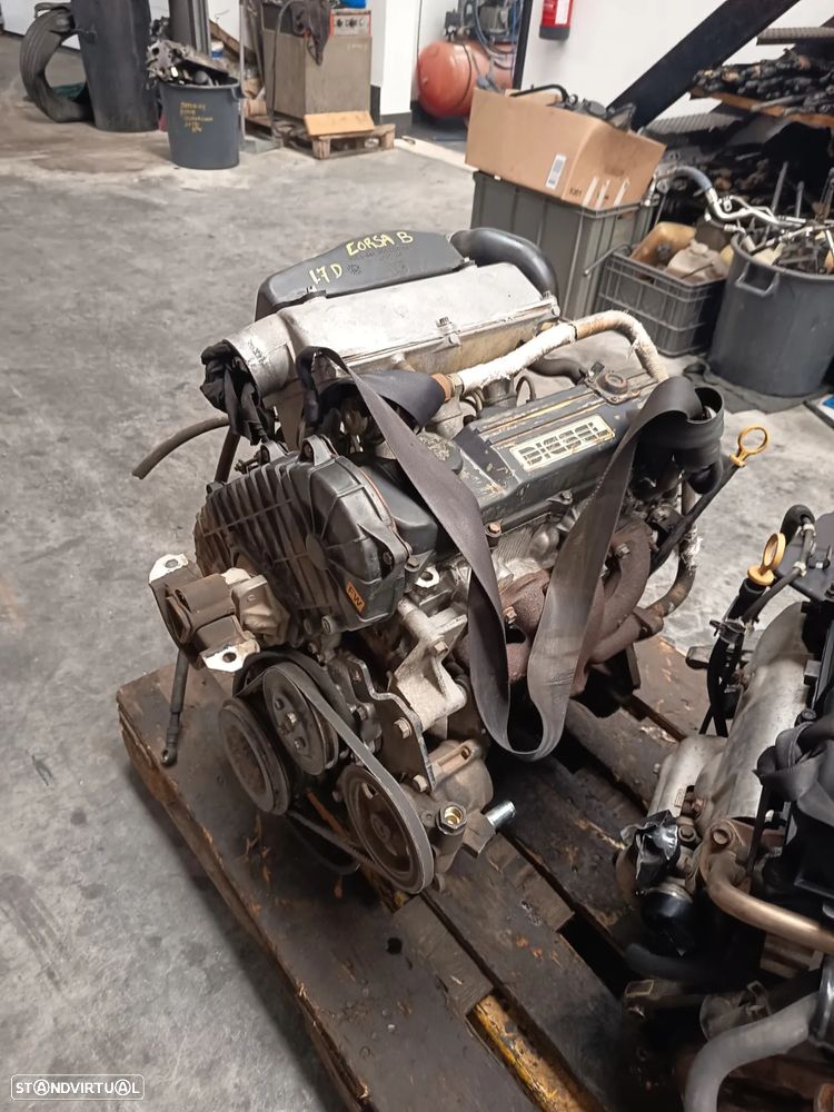 Motor Opel Corsa B 1.7D ano 1997 - 4
