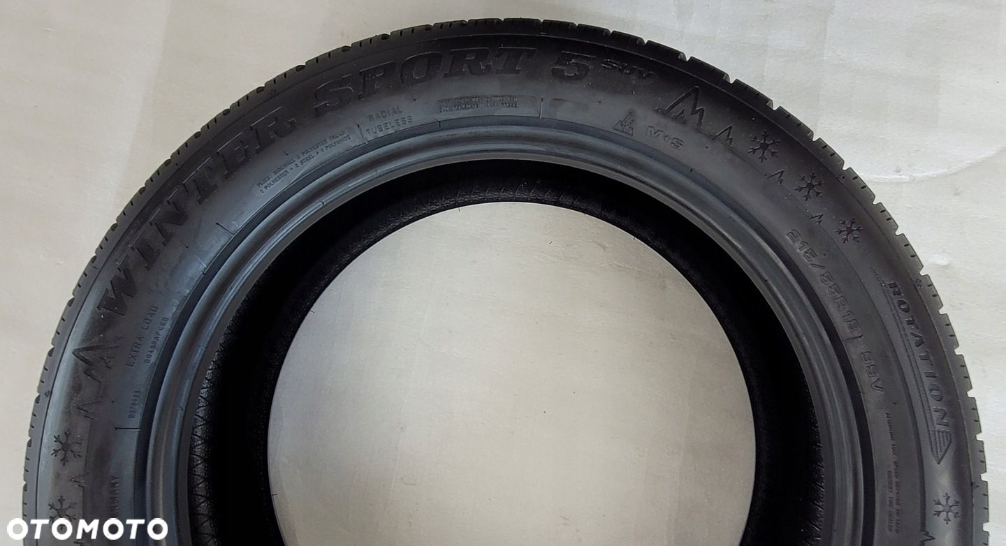 4x NOWE OPONY DUNLOP WINTER SPORT 5 SUV MS 215/55R18 215 55 R18 99V 2023 - 15