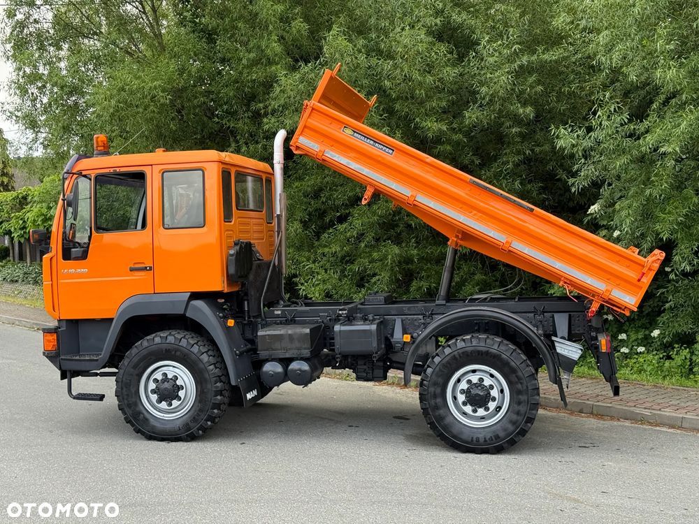 MAN * MAN 10-220 * Kiper Wywrotka Meiller * 4x4 * Zimowe Utrzymanie * Unimog * - 16