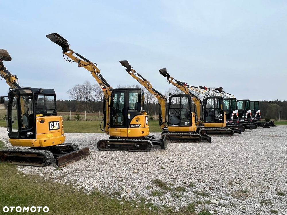 Bobcat Minikoparka BOBCAT E50Z e55 E60 5 6 tony e 50 z dodatk linie hydr e35 e 34 e35z cat 304 303,5 serwisowana 1 wł koparka gąsienicowa Cat 303.5 304 305 305.5 306  Kubota 3,5tony - 30
