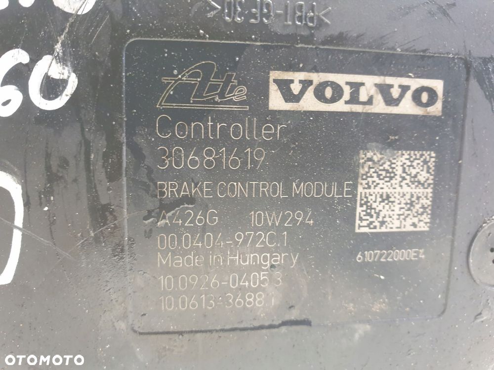 Volvo XC60 POMPA ABS hamulcowa 30681619 P30681619 - 7