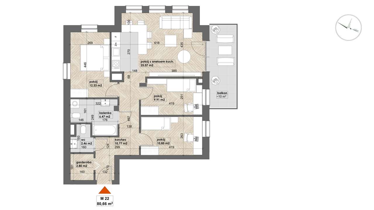 Perełka dla Twojej rodziny w centrum *4 pokoje w centrum (22)