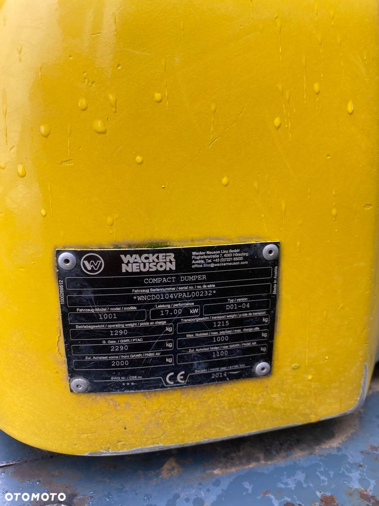 Wacker Neuson 1001 - 9