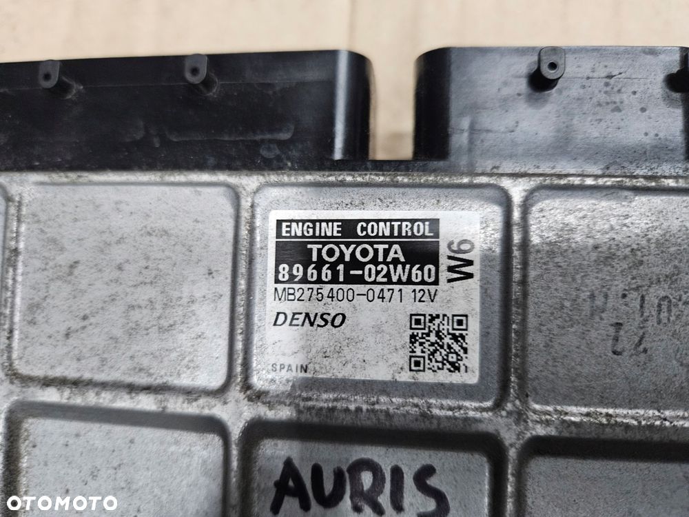 toyota auris 10-12 lift 1.6 zestaw kluczyk komputer stacyjka - 3
