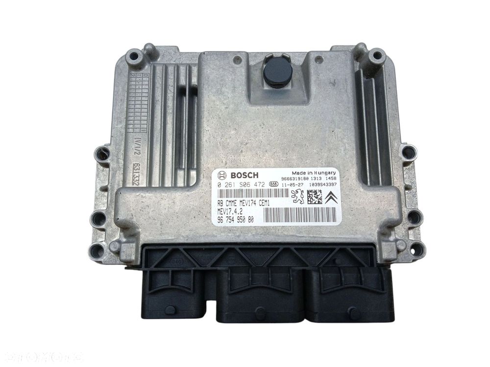 KOMPUTER SILNIKA PEUGEOT 5008 I 1.6 VTI 5FS 9675495080 0261S06472 - 2