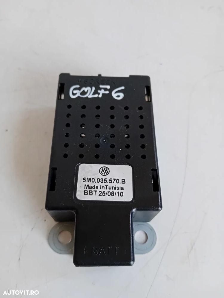 Amplificator Antena Radio Vw Golf 6 VI 2008-2015 Cod 5M0035570B Motor CAY - 5