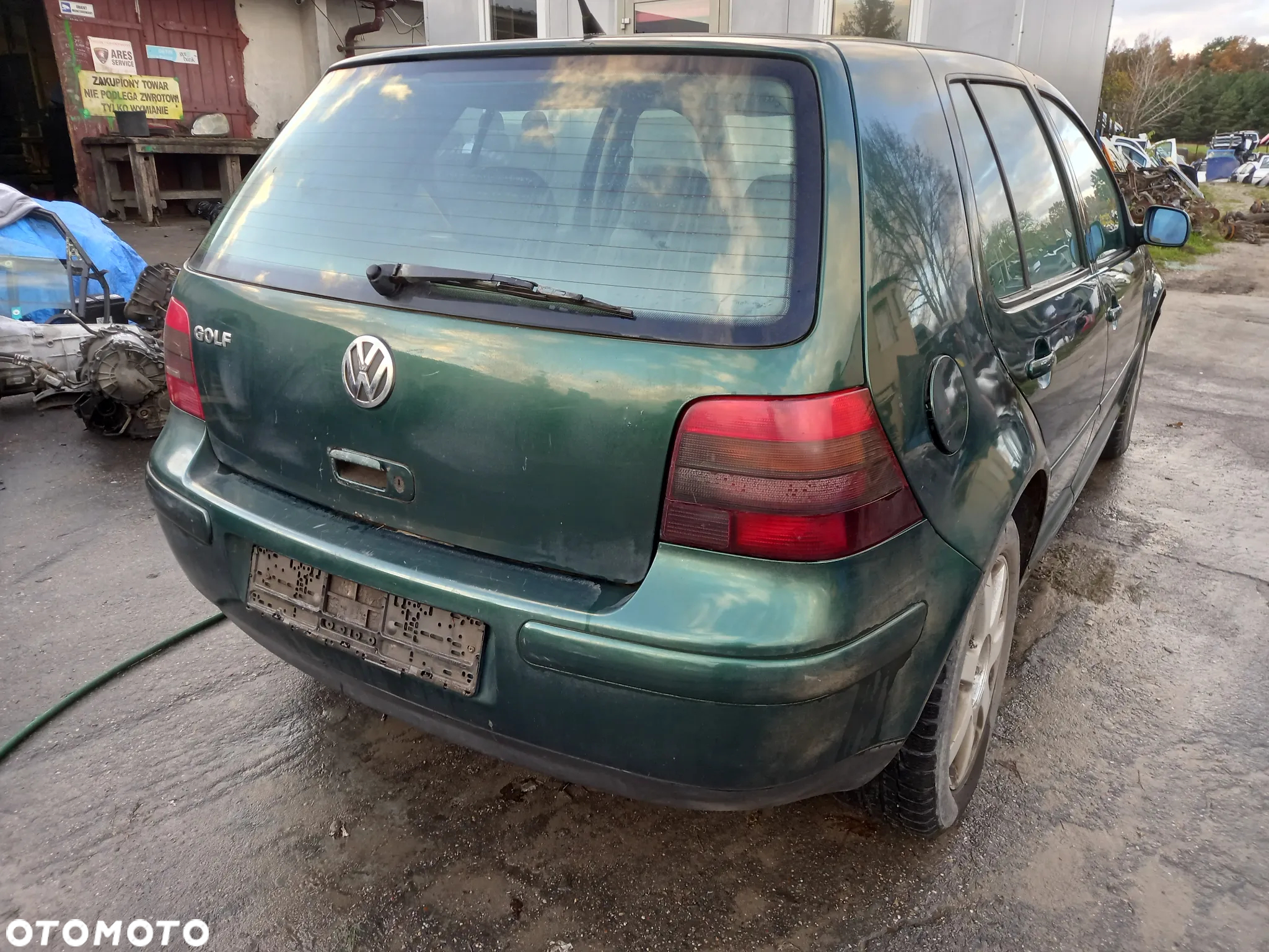 VW GOLF IV DRZWI LEWY TYŁ LEWE TYLNE LC6M - 14