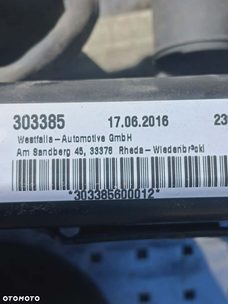 HAK HOLOWNICZY ELEKTRYCZNY WESTFALIA ORYGINALNY BMW F10 F11 KOMPLETNY 303385 303385600012 - 3