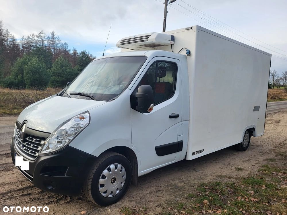 Renault Master III 2017r 161 tyś Izoterma chłodnia Mroźnia Sklep Food Truck Agregat zasilanie 230V Salon - 2
