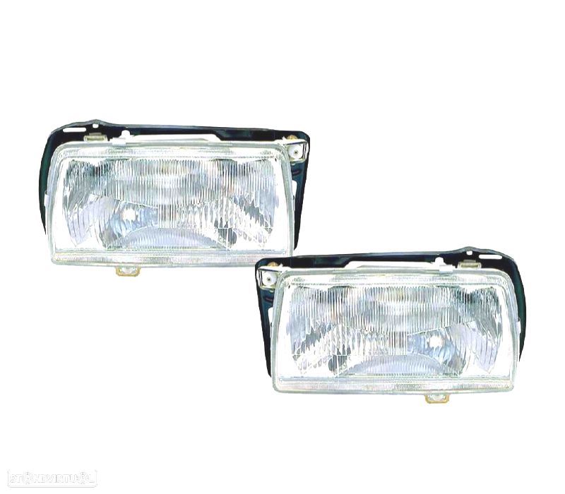 FARÓIS OPTICAS PARA VOLKSWAGEN VW JETTA II 84-91 - 1