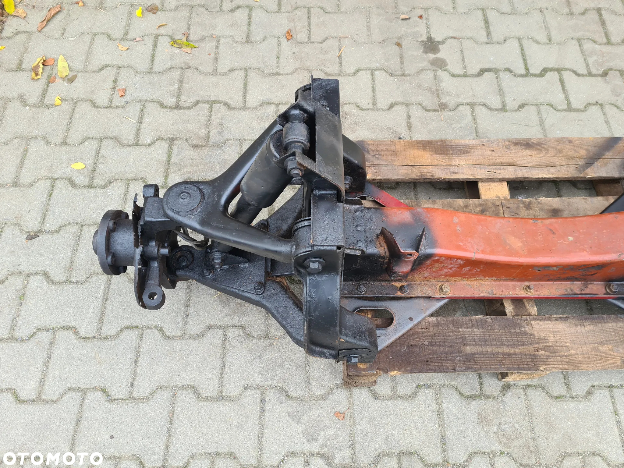 IVECO DAILY 3 99-06 sanki zawieszenie przód resor poprzeczny zwrotnice piasty amortyzatory wahacze - 2