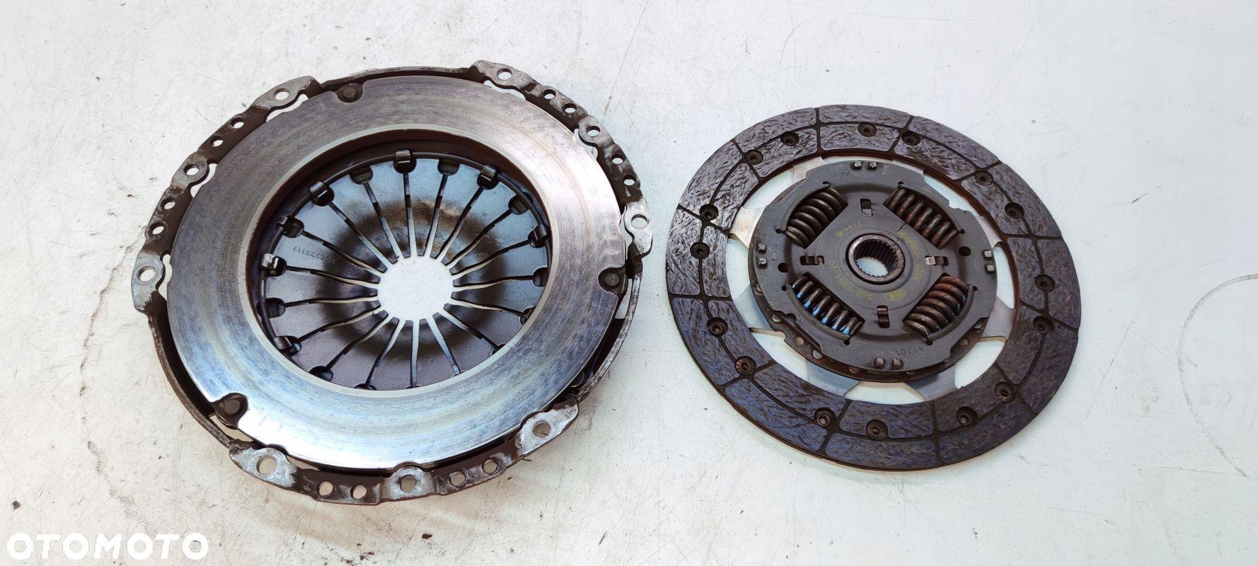 SPRZĘGŁO TARACZA DOCISK AUDI VOLKSWAGEN SEAT SKODA 1.6 MPI BSE 122031710 - 6