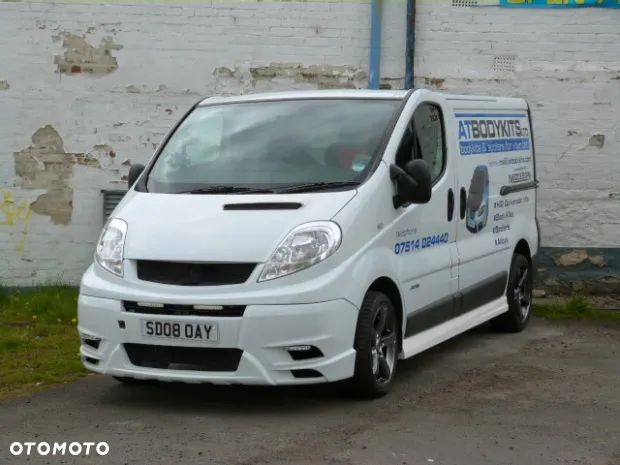 RENAULT TRAFIC ZESTAW OSPOILEROWANIA BODY KIT ZDERZAKI - 1