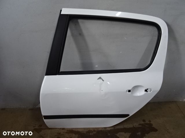 DRZWI LEWY TYŁ LEWE TYLNE PEUGEOT 307 LIFT HB 5D 05-08 LAK: EWPB NR1341 - 1