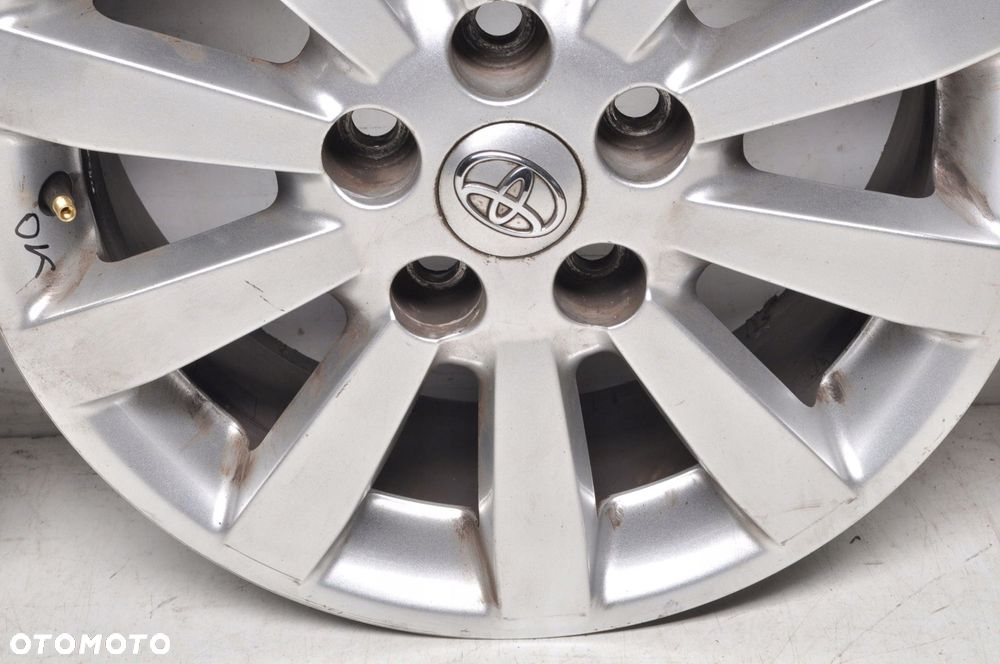 TOYOTA AURIS COROLLA FELGI ALUMINIOWE R16 6.5J 5X114.3 ET45 PZ406-E067B - 4
