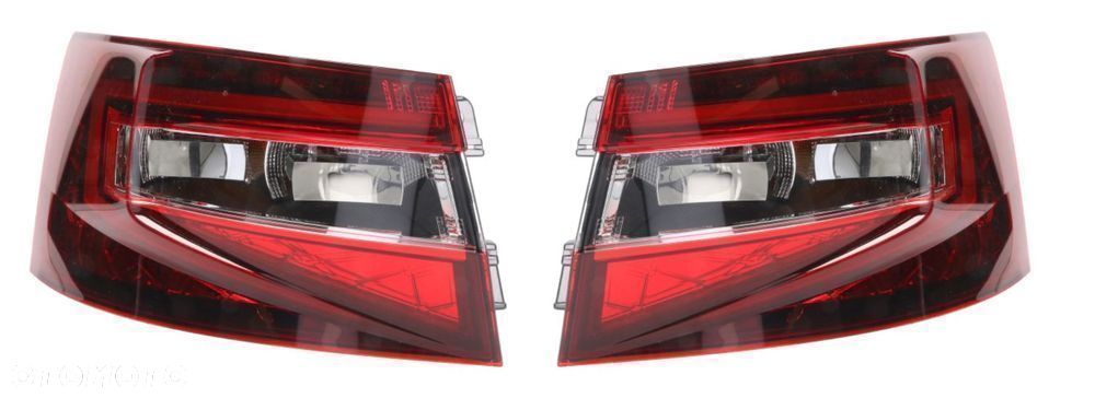 Skoda Superb 15- Lampa Tylna Led NOWA - 1