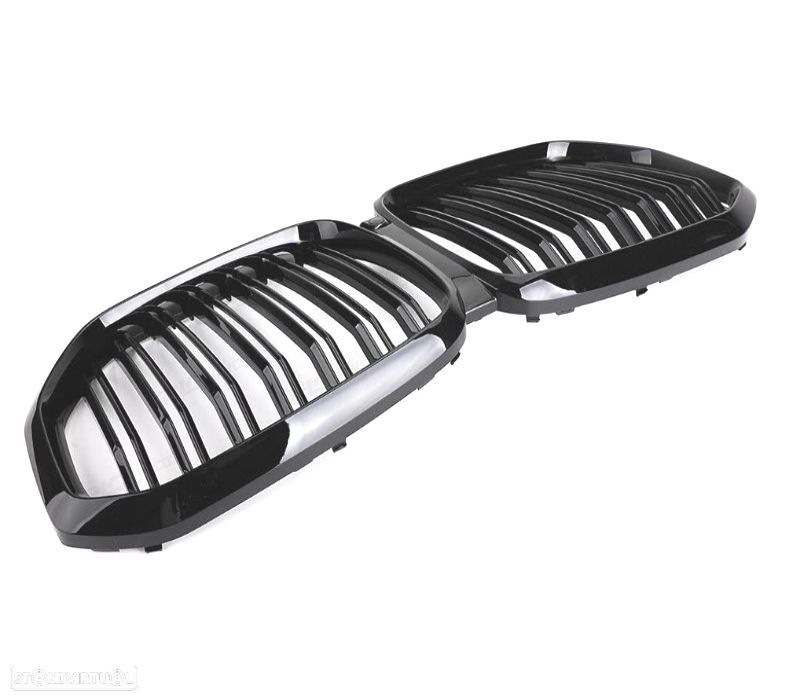 GRELHA FRONTAL BMW X5 G05 18- LOOK M PERFORMANCE PRETO BRILHANTE - 4
