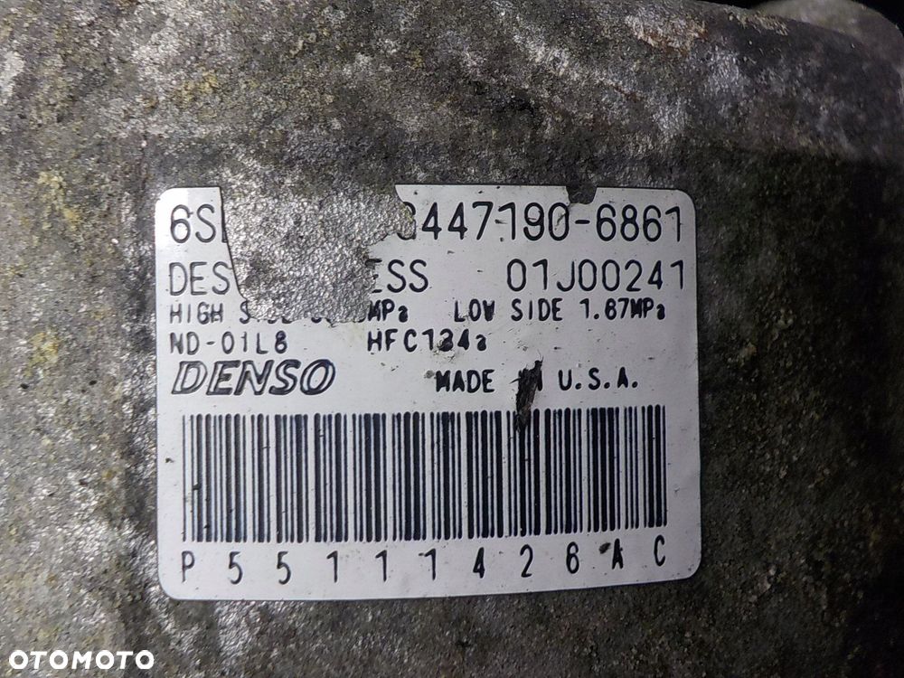 CHRYSLER SEBRING SPRĘŻARKA KLIMATYZACJI447190-6861 - 2