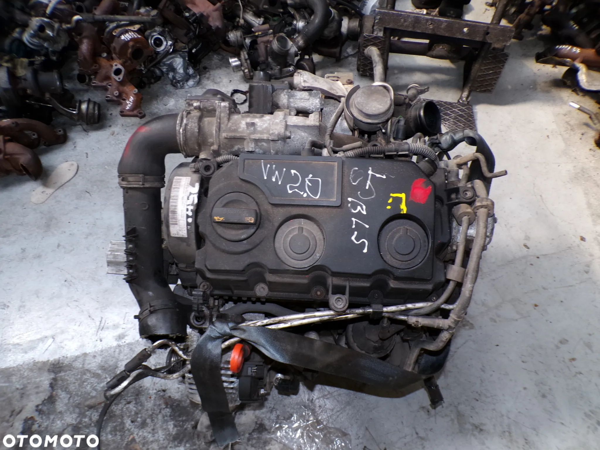 Kompletny Silnik VW caddy Audi A3 1.9 TDI BLS Gwarancja - 1