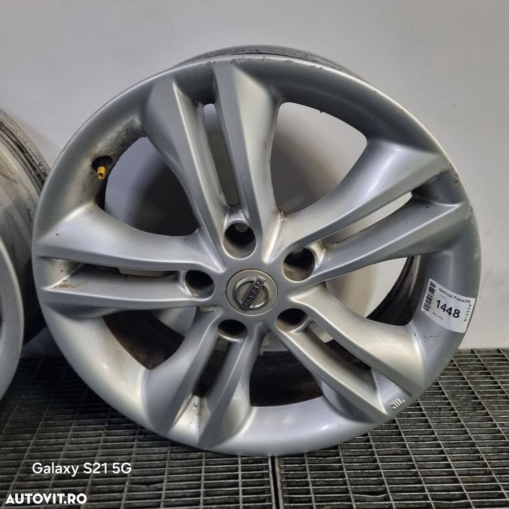 Jante aliaj Nissan Qashqai Facelift 2010 - 2013 (1448) R17 ET40 5*112 - 5
