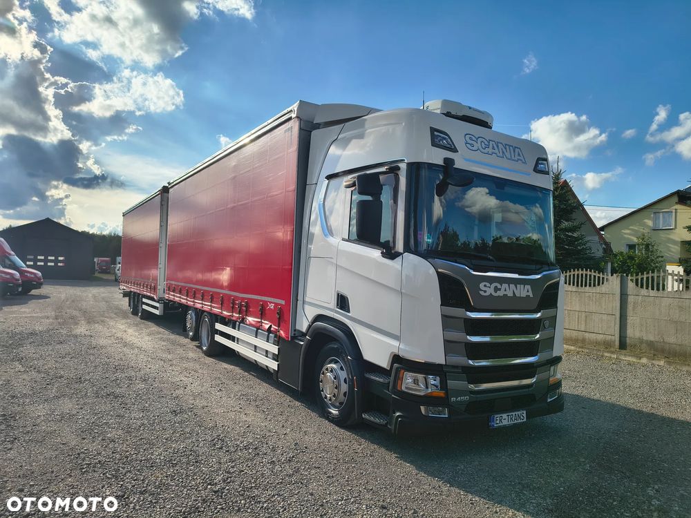 Scania R 450 / ZESTAW TANDEM 120 M3 / 7,75 M + 7,75 M / SALON PL - 4