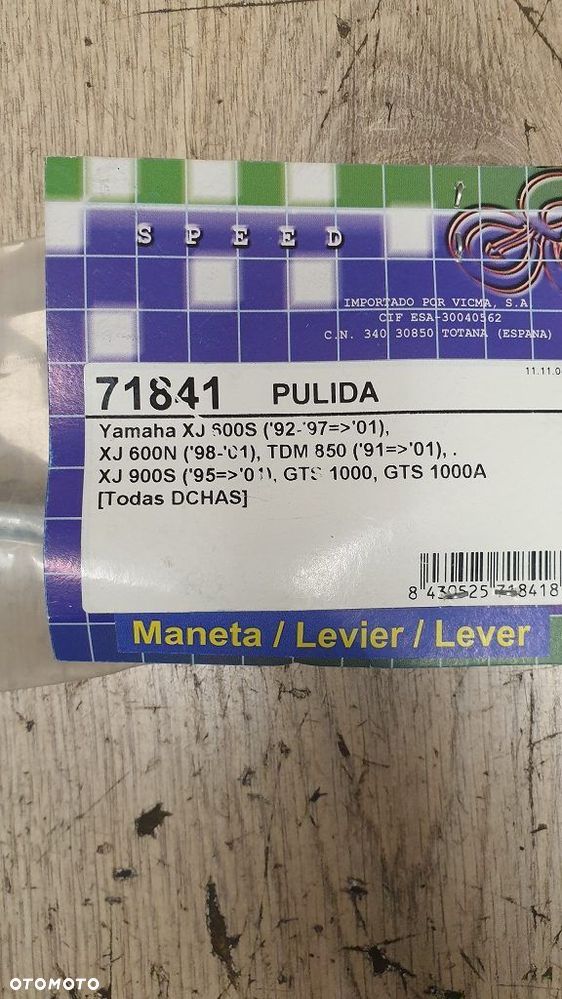 Klamka Dźwignia Hamulca Yamaha XJ 600 900 TDM 850 GTS VICMA 71841 - 2