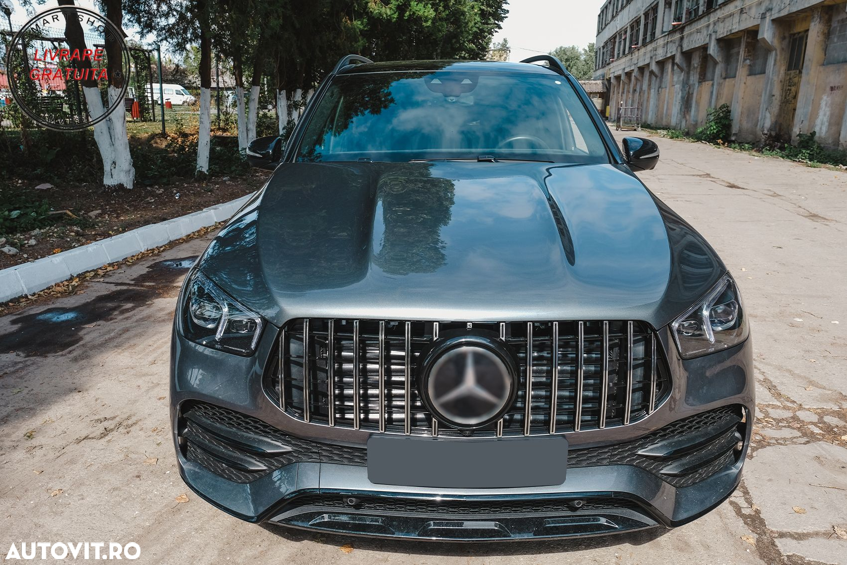 Grila Centrala Mercedes GLE SUV W167 V167 GLE Coupe C167 Sport Package (2019-Up) G- livrare gratuita - 12