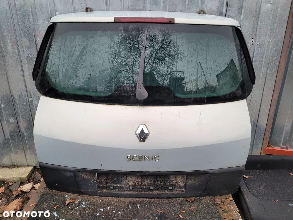 Klapa tylna tył szyba tylnej klapy Renault Scenic 2 NV632 - 1