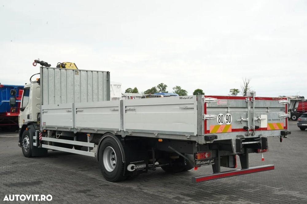 DAF LF 260 / 4X2 / LIVRARE - 7.30 + HDS HYVA HC 153 / RADIOCOMANDĂ / ROTATOR / AUTOMATĂ / EURO 6 - 11
