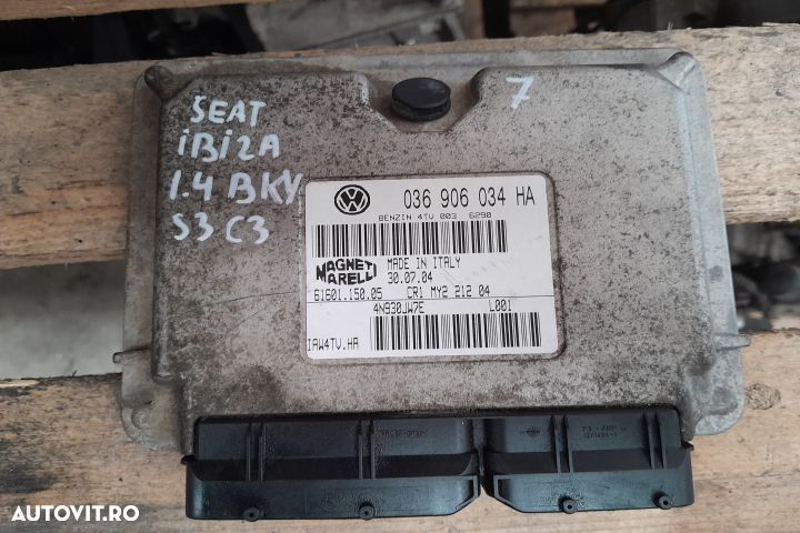 Calculator motor ECU 036906034HA 036906034HA Seat Ibiza 3 6L [2002 - - 1