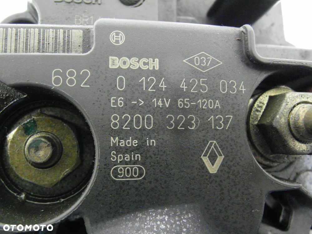 ALTERNATOR RENAULT MODUS 1.4 0124425034 8200323137 - 9