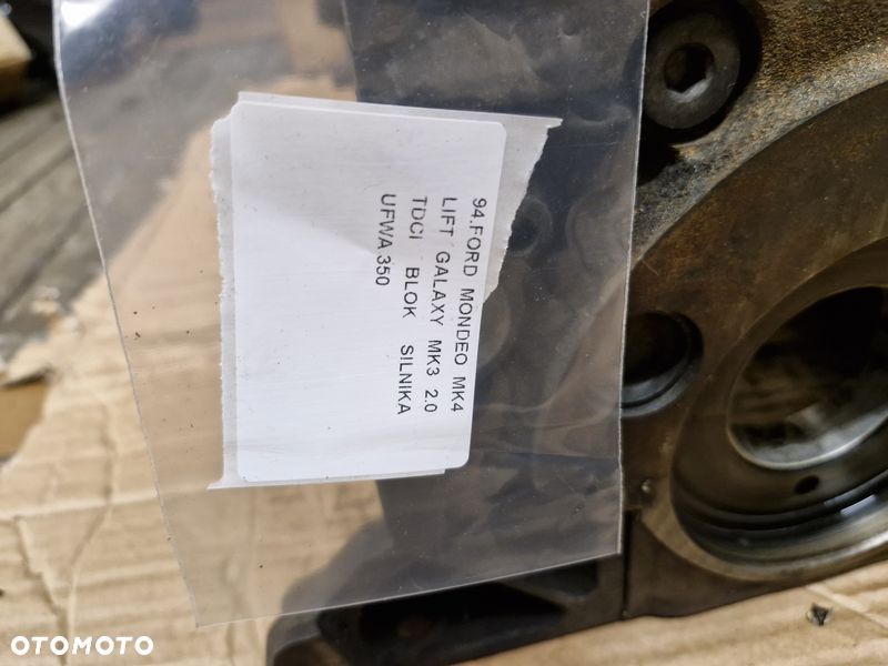 ford mondeo mk4 lift galaxy mk3 2.0 tdci blok silnika ufwa - 7